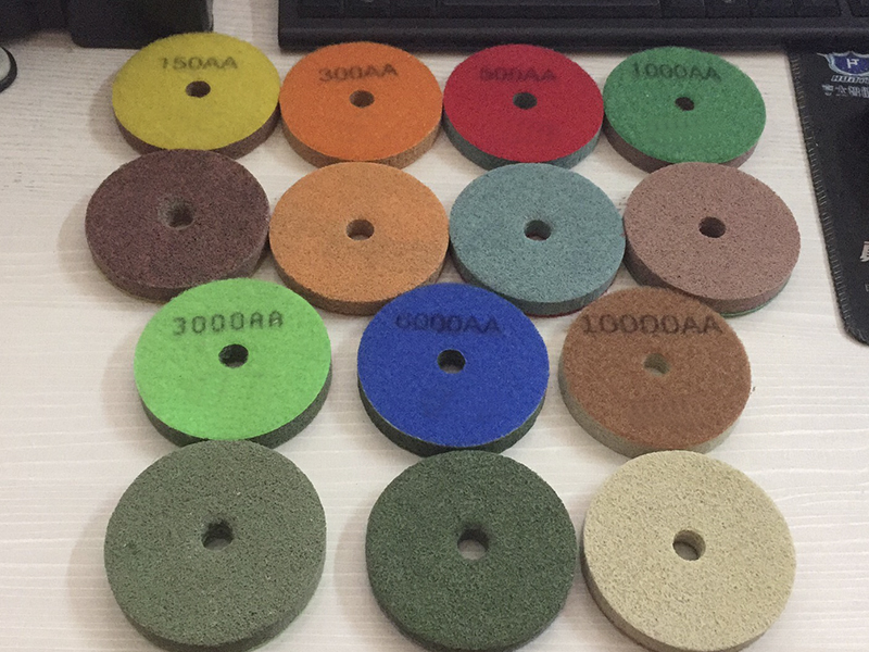 good quality durable polishing pads for stone 