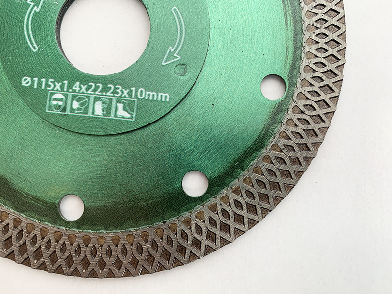 stone fabrication hand machine cutting blades